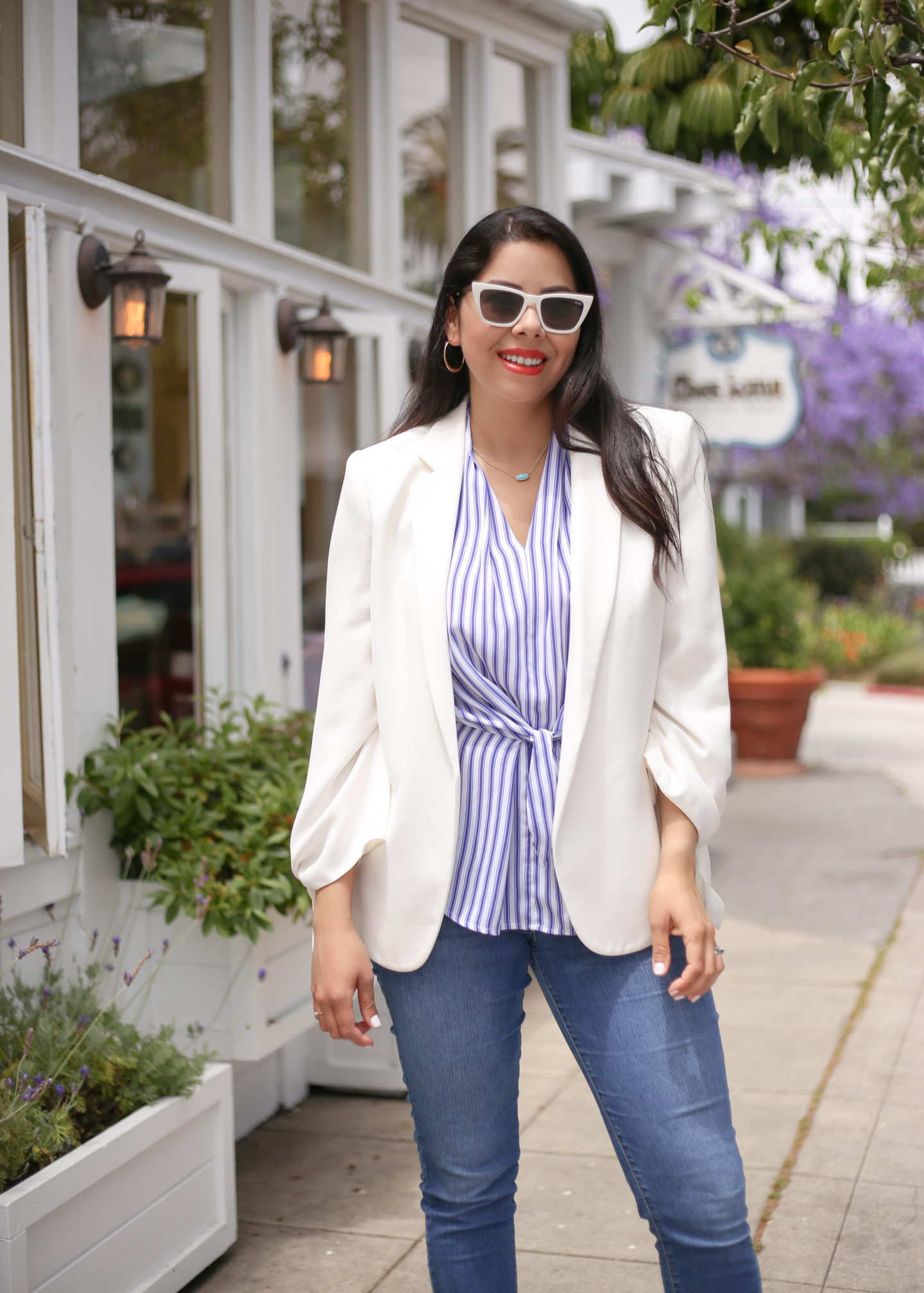 Casual yet Elegant Outfit + Talkin' flattering style - Lil bits of Chic