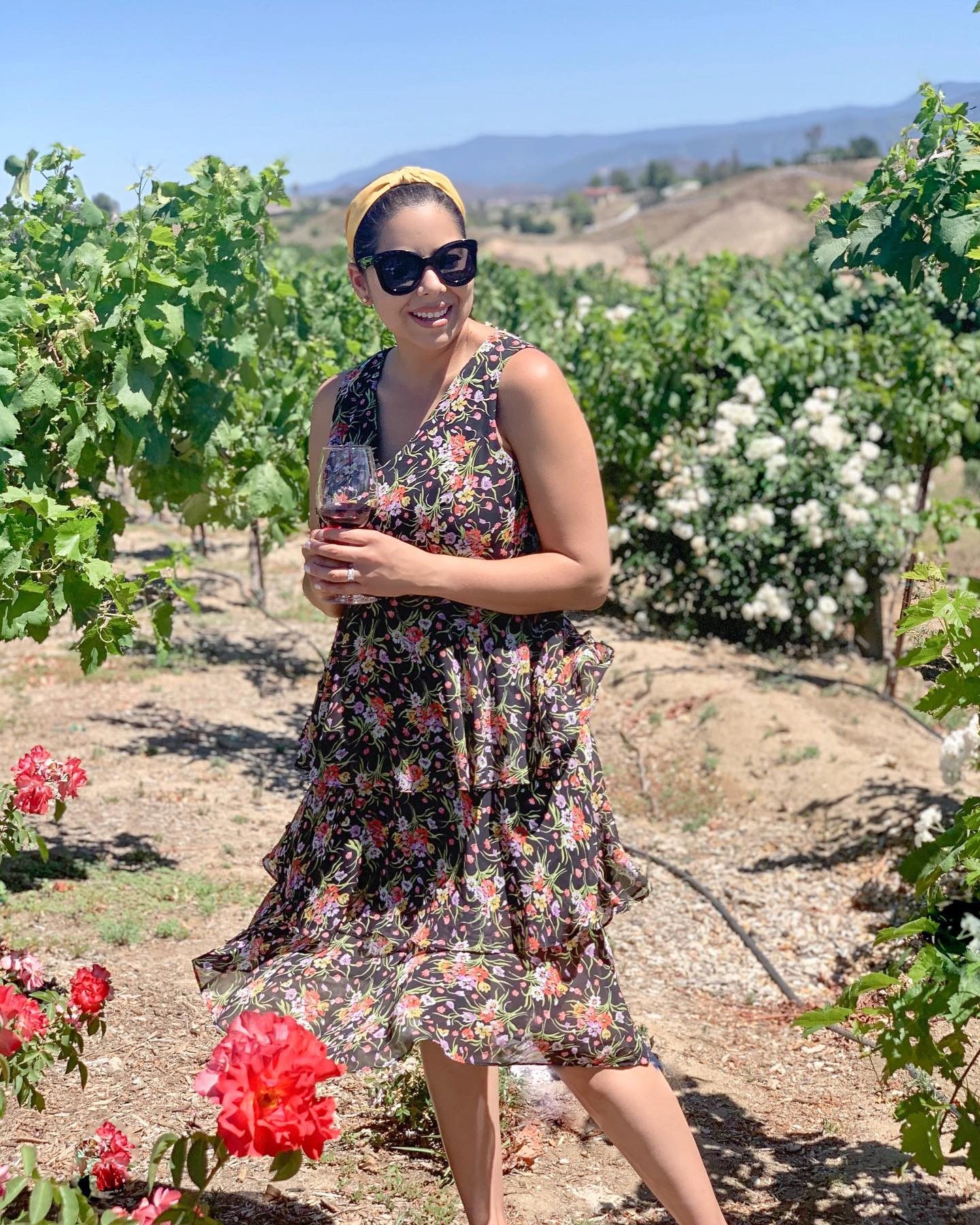 What to wear wine tasting in temecula, temecula wine tasting outfit, san diego fashion blogger