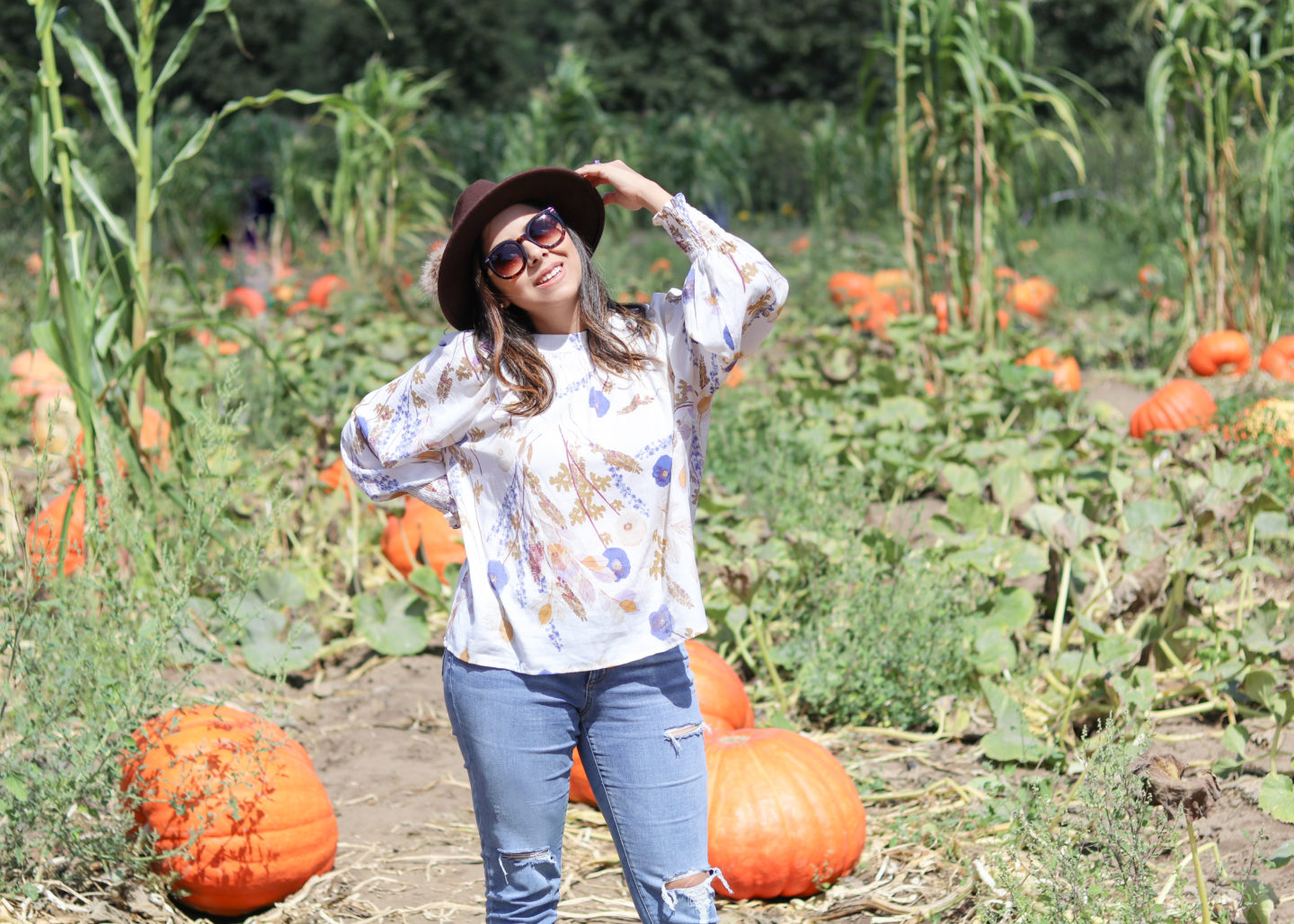 What i wore to go to the pumpkin patch, san diego fall fashion
