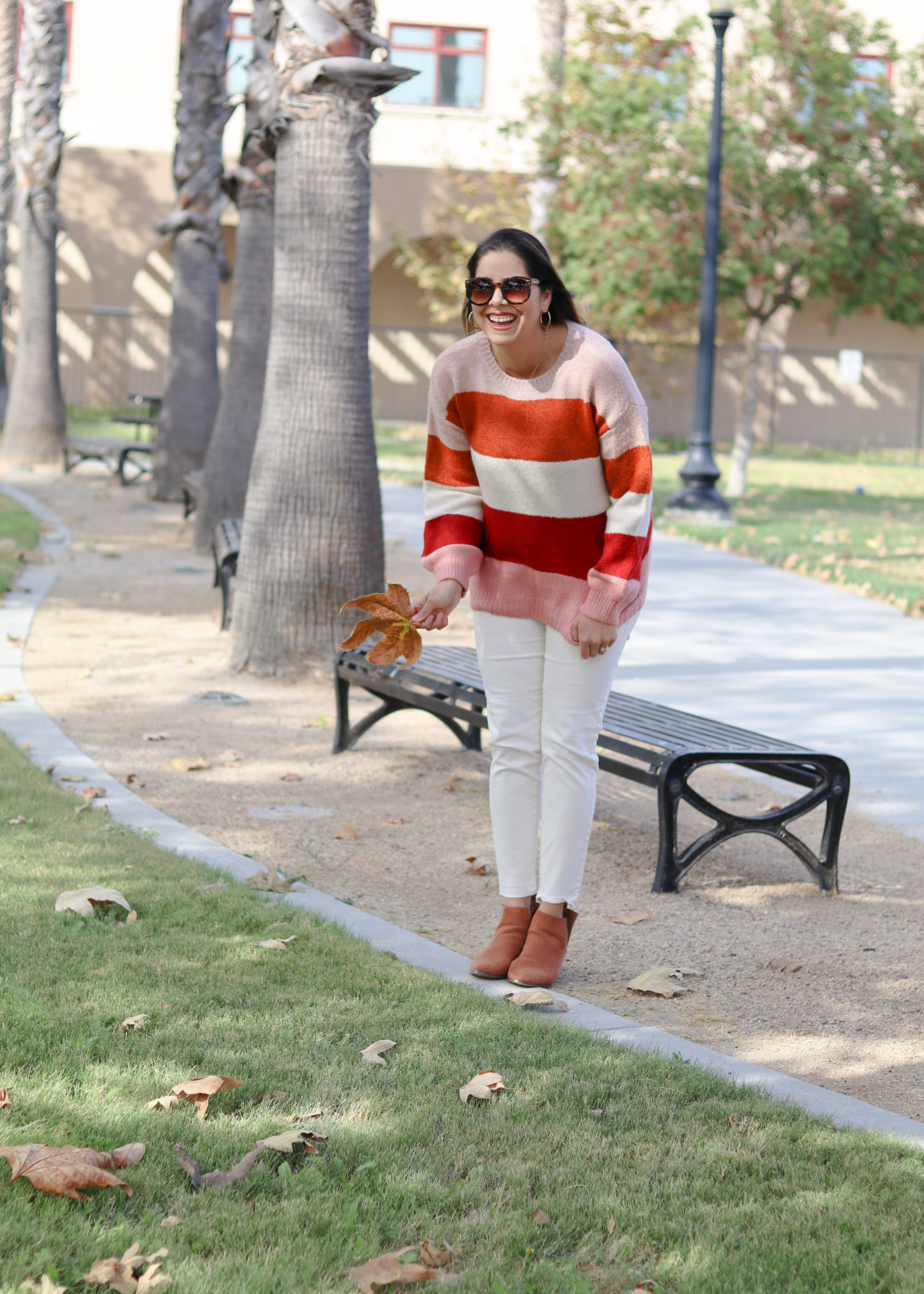 Fall Thanksgiving Outfit Idea, Fall Sweater Thanksgiving Outfit Idea