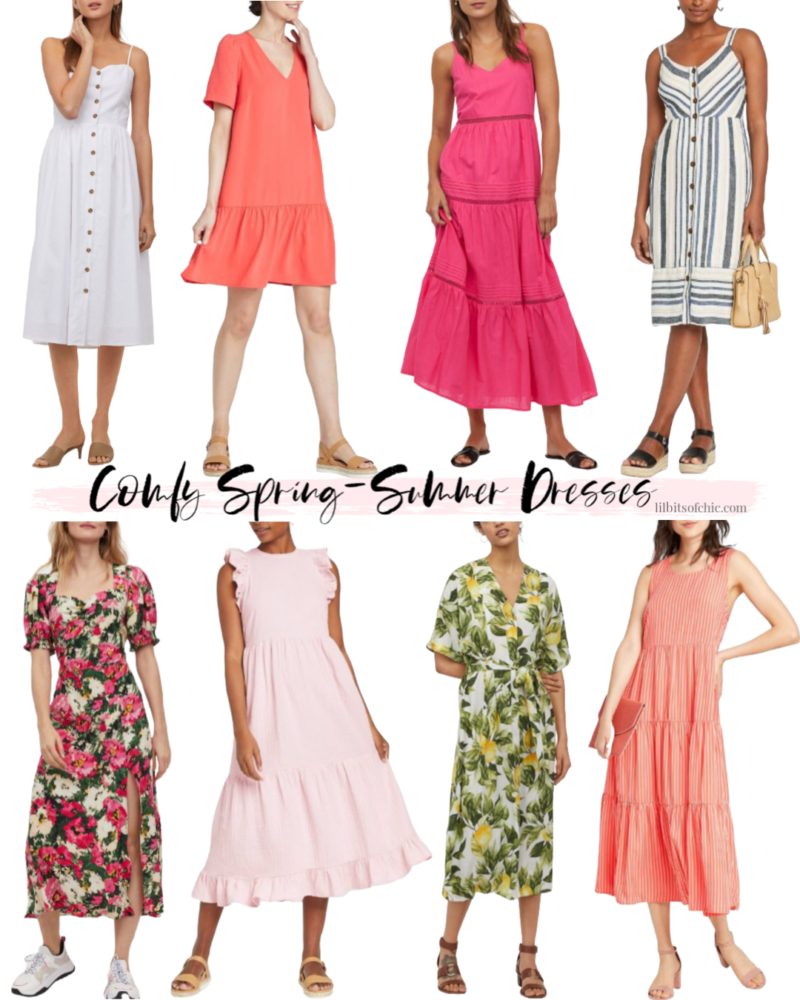 Comfy Spring Dresses you can wear at home - Lil bits of Chic