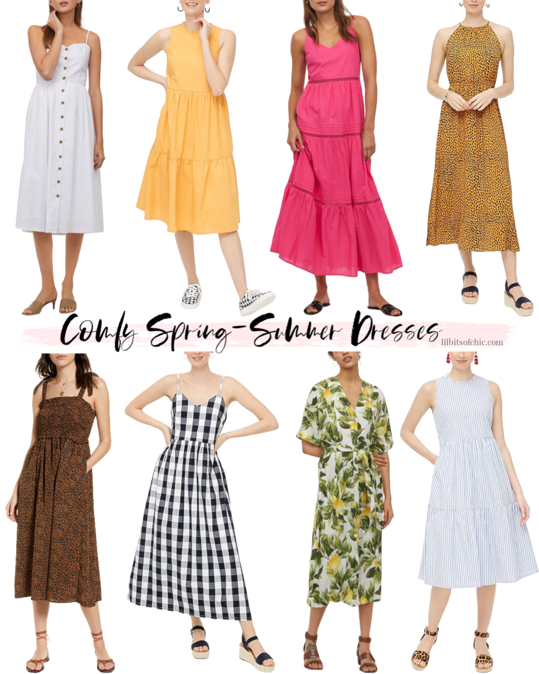 Comfy Spring Dresses you can wear at home - Lil bits of Chic