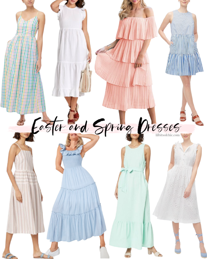 Easter Spring Dresses under $100 - Lil bits of Chic