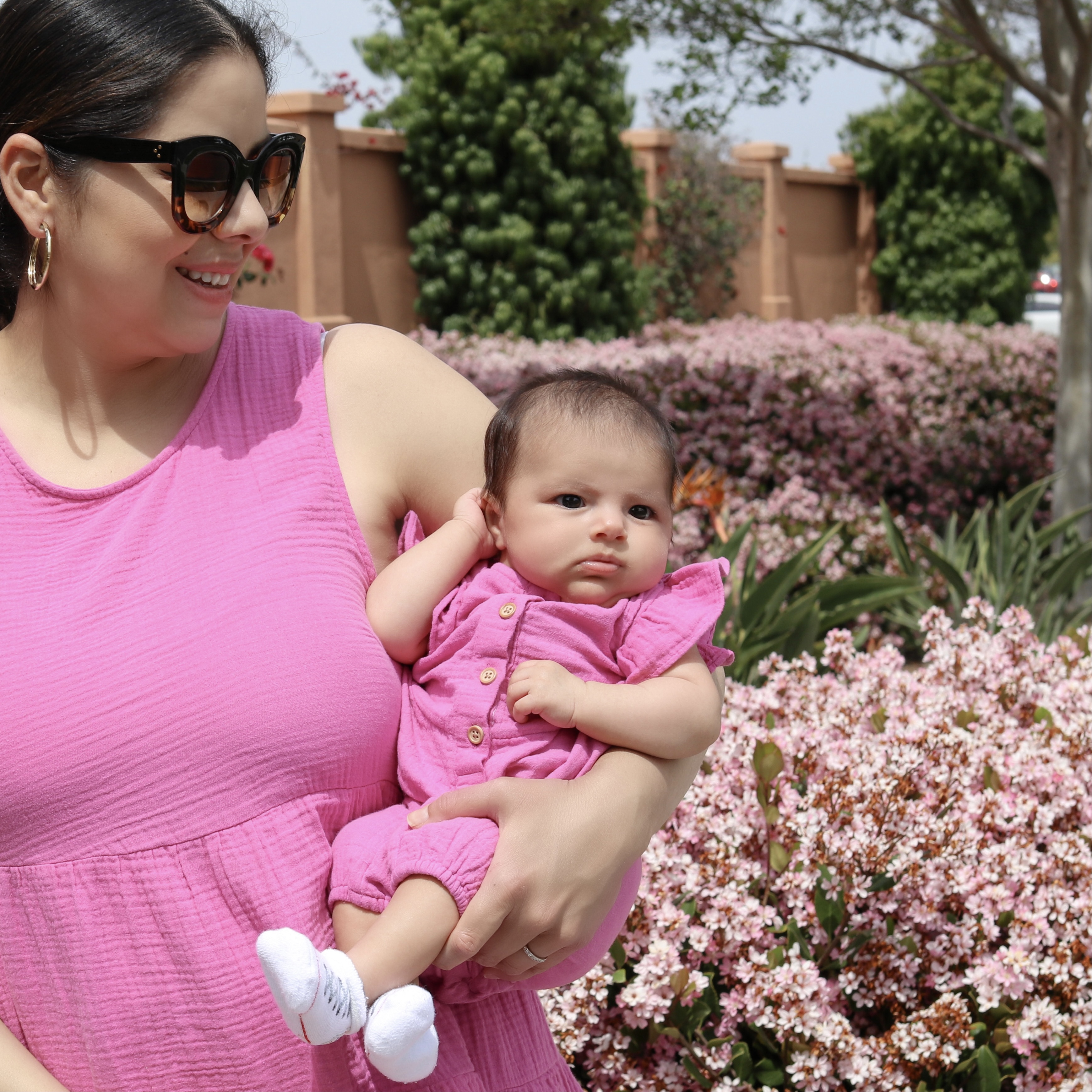 Mom and newborn girl hotsell matching outfits