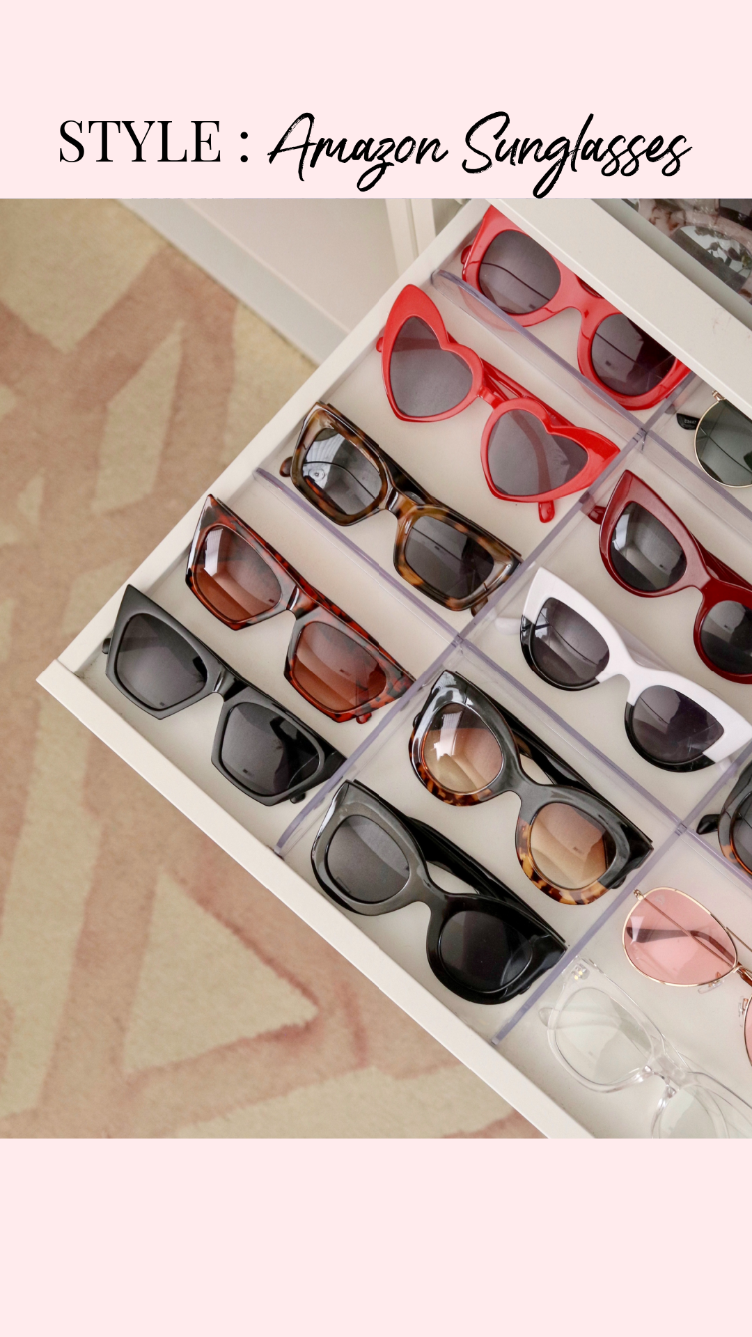 style blog post: Amazon sunglasses roundup