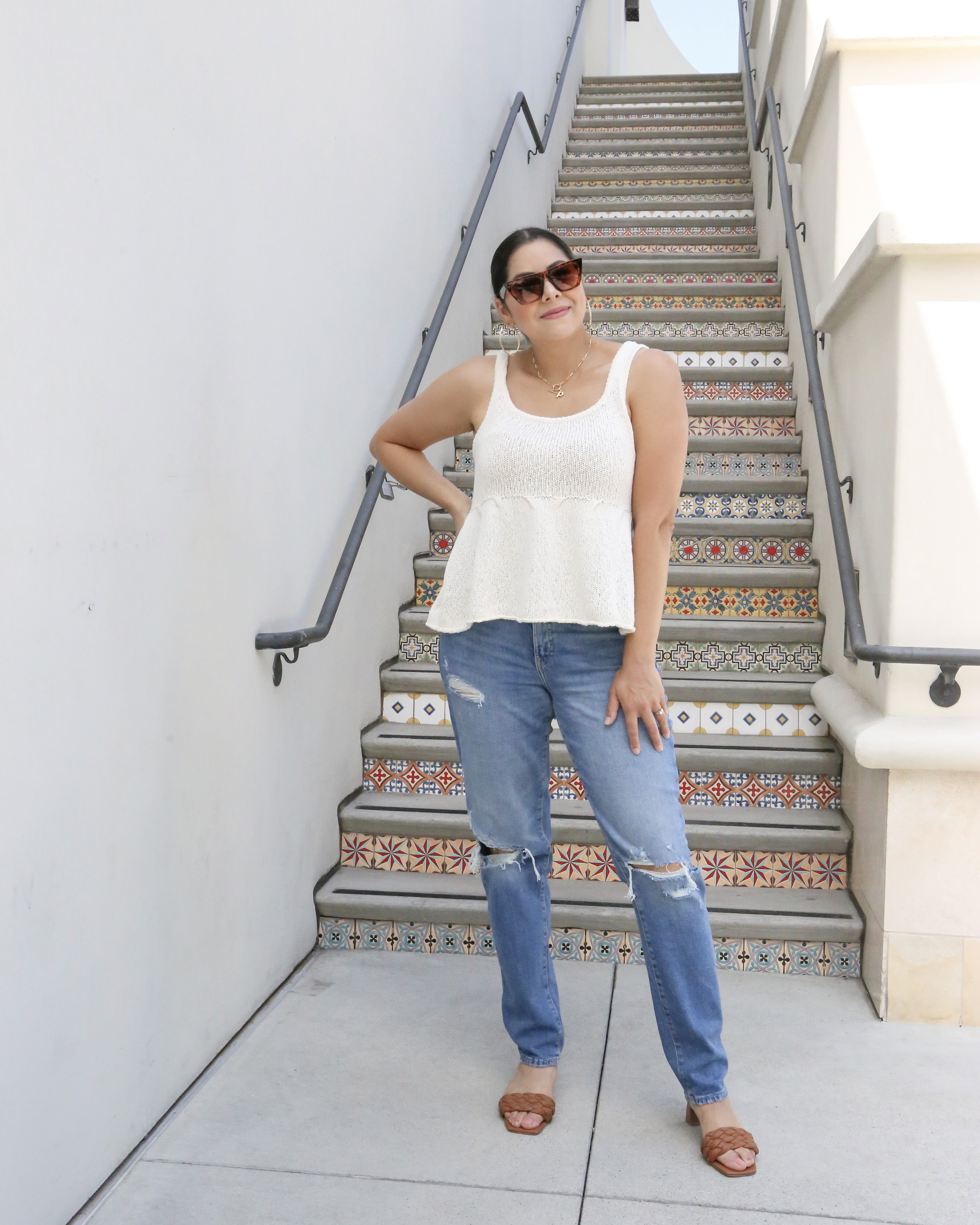 Easy and Stylish Relaxed Jean Look, San Diego Fashion Blogger