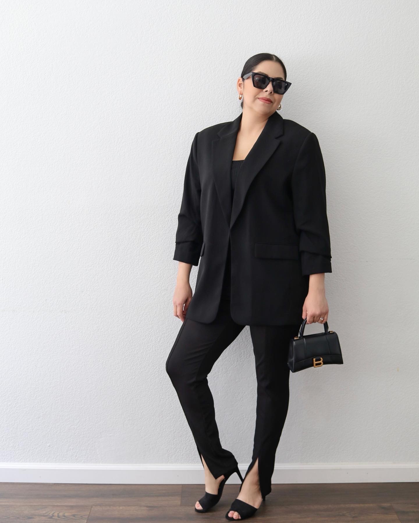 Four Ways to Style Black Slit hem leggings - Lil bits of Chic