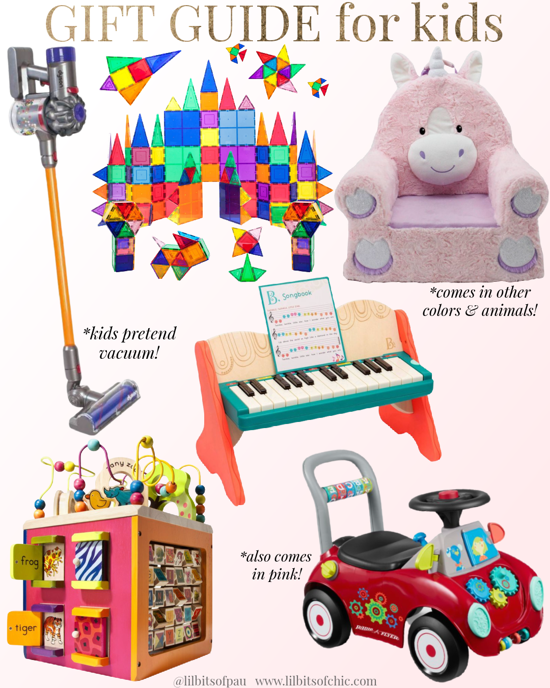 Gift guide for kids, gift guide for young kids, gift ideas for kids