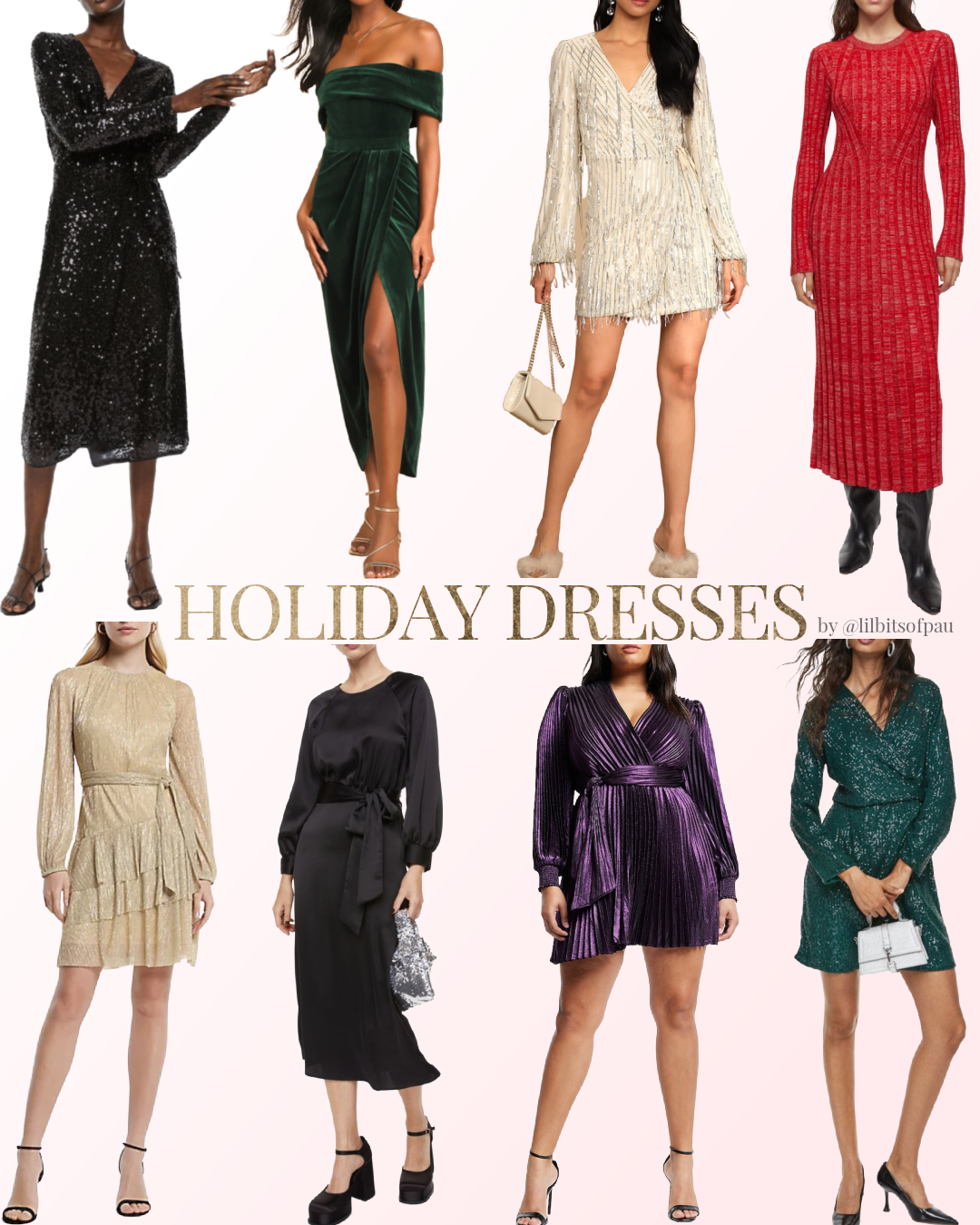 Festive Holiday Dresses, 8 Holiday dress ideas