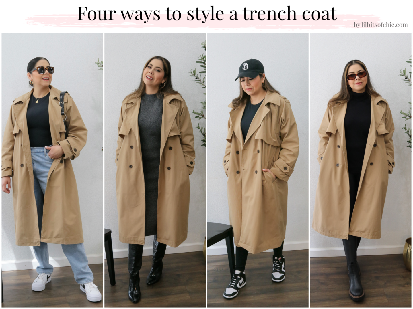 four ways to style a trench coat