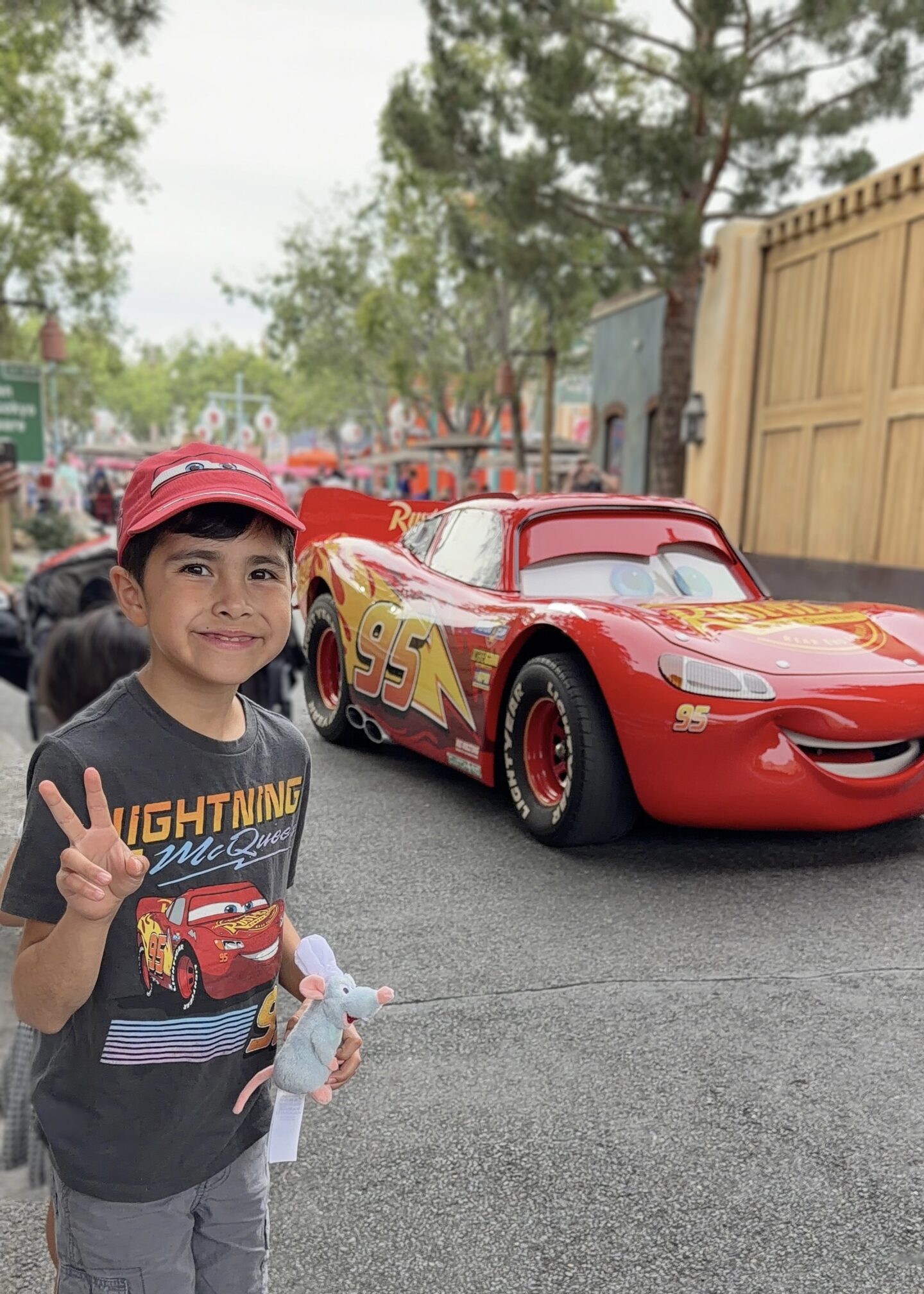 Lightning McQueen at Disney Cars Land
